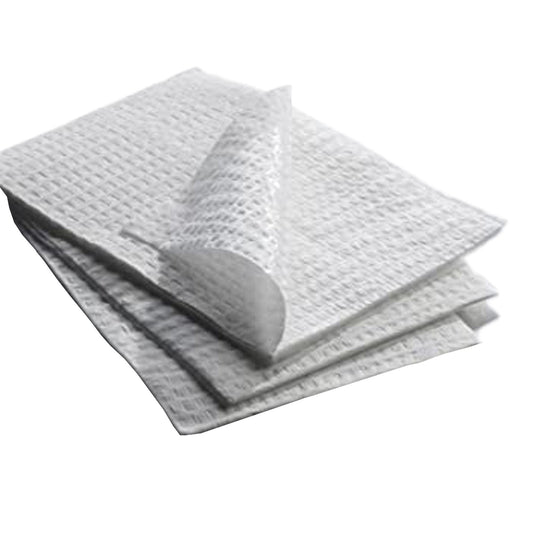 Graham Medical Nonsterile White Procedure Towel, 13-1/2 x 18 Inch 70183N