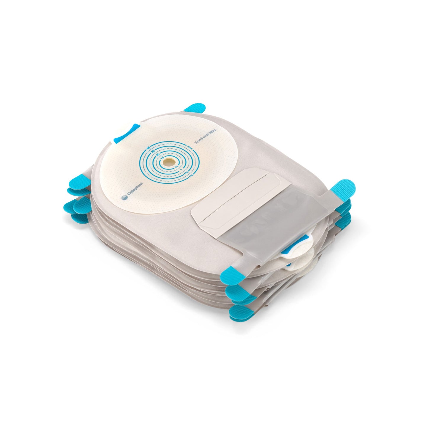 SenSura® Mio Flat 1-Piece Opaque Ostomy Pouch, 15 – 45 mm 10461