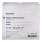 McKesson Patient Belongings Bag, White 30421100