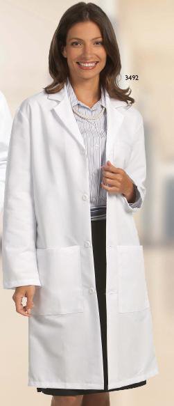 Fashion Seal Uniforms Fashion Seal Healthcare Lab Coat, Small, White 3495-S, 1 Each