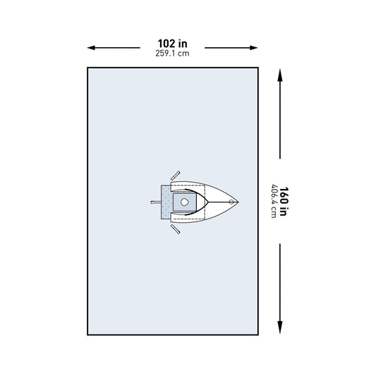 McKesson Sterile Shoulder Arthroscopy Drape, 102 x 160 Inch 183-I80-09123G-S