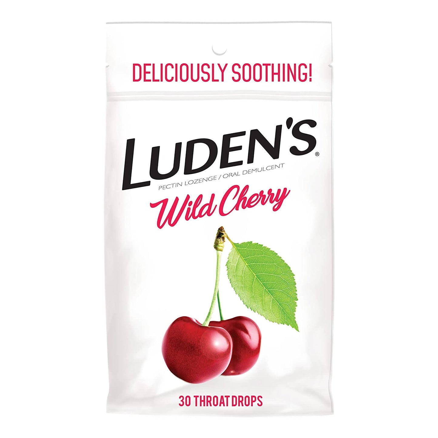 Prestige Medical Luden's Cherry Flavor Sore Throat Relief 81483201043, Bag of 30