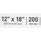 McKesson Argent® Sure-Check® Sterilization Pouch, 12 x 18 Inch 73-SSP391
