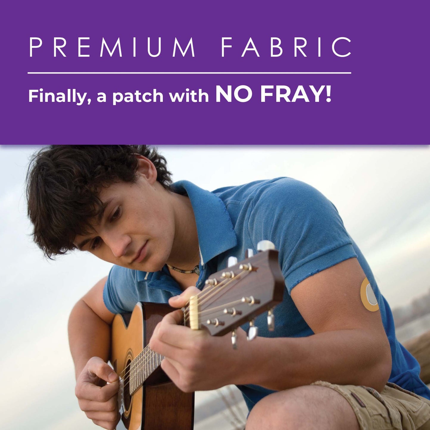 Sensor Overpatch CoverGuard Tan For Dexcom G7 Sensor 101-200T