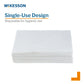 McKesson White Tissue/Poly Pillowcase, 21 x 30 Inch 18-917