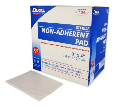 Dukal™ Nonadherent Dressing, 3 x 4 Inch 134