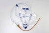 Indwelling Catheter Tray Dover™ IC Foley 16 Fr. 5 cc Balloon Silver Coated Silicone - 6146ICLL