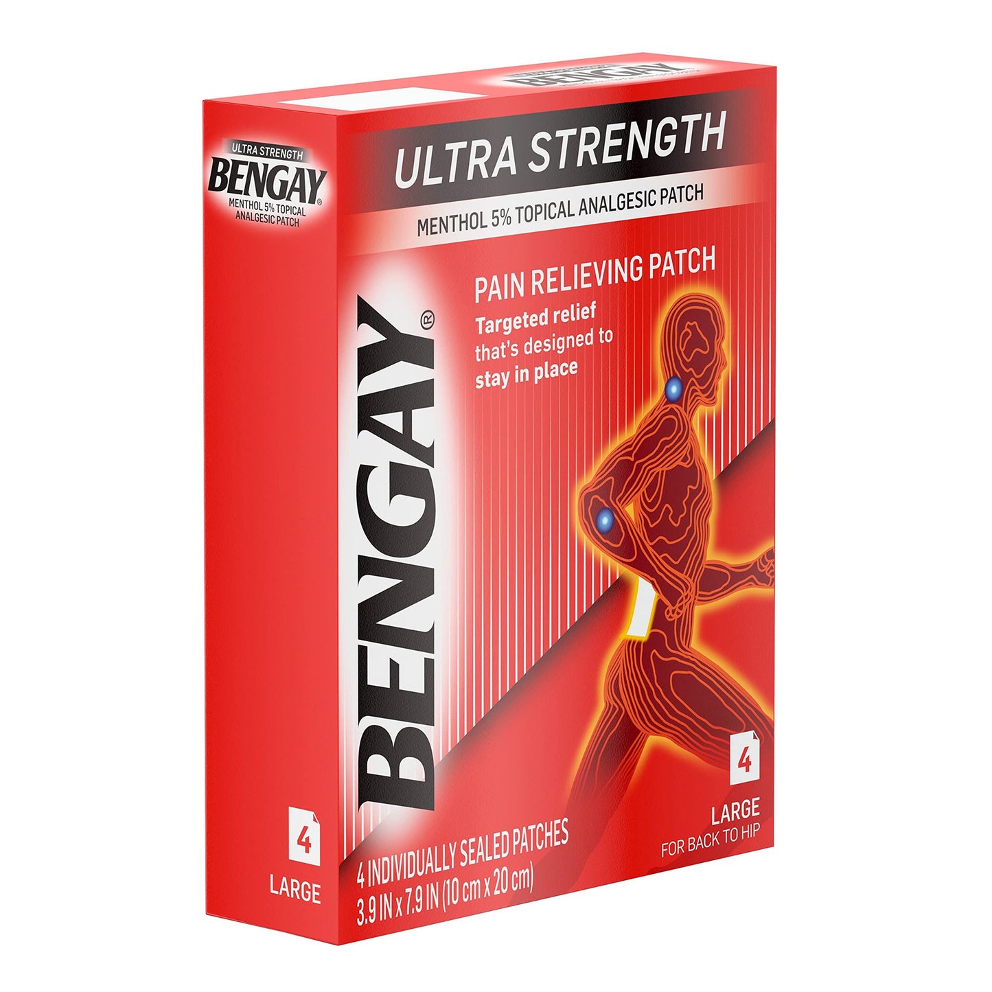 Bengay® Pain Relieving Patch Ultra Strength, Large Size 510814900