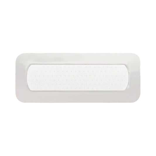 Foam Dressing Mepilex® Border Post-Op 4 X 8 Inch With Border Film Backing Silicone Adhesive Rectangle Sterile - 496405