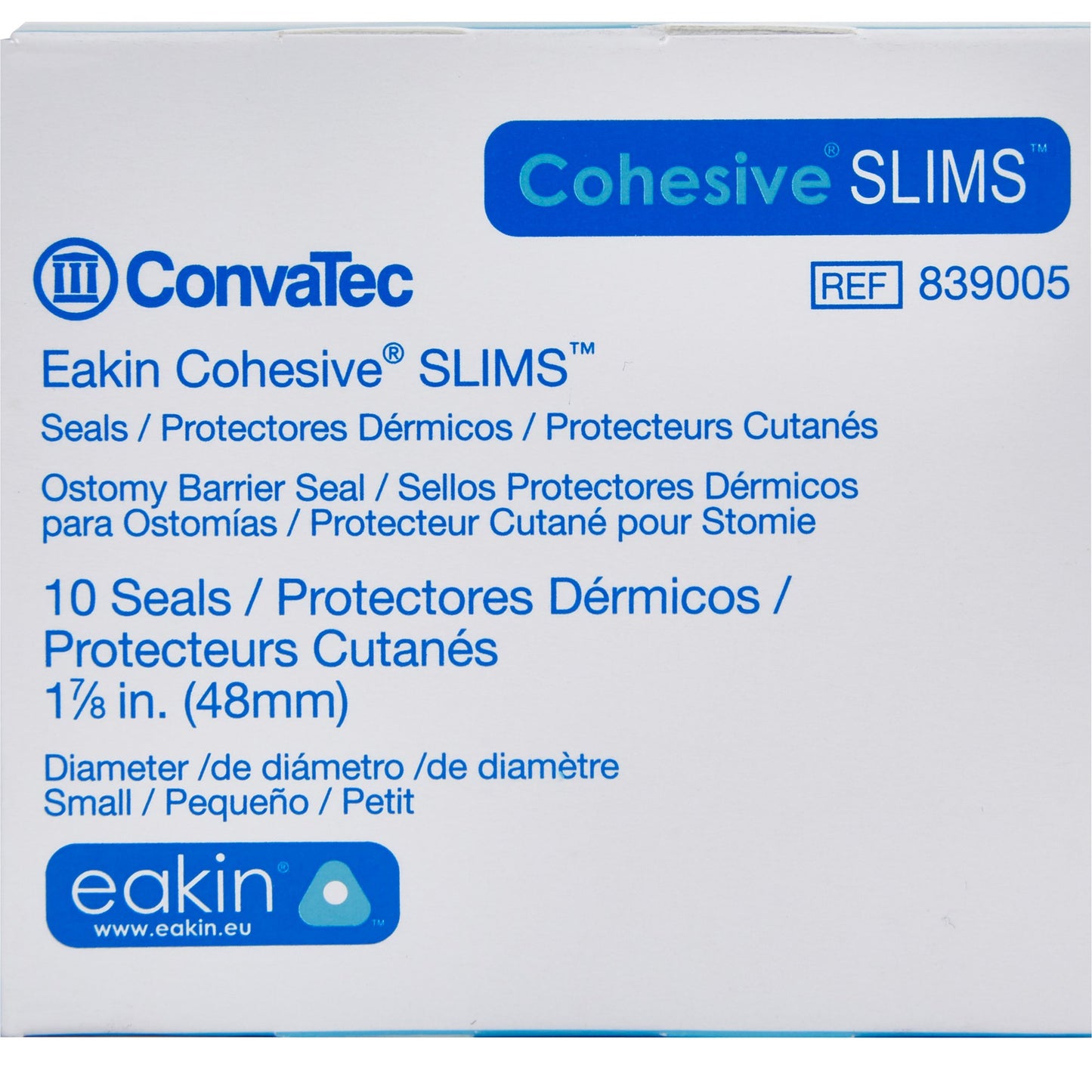 Eakin Cohesive Ostomy Barrier Seal, Slim, 5 cm diameter, 3mm thickness 839005