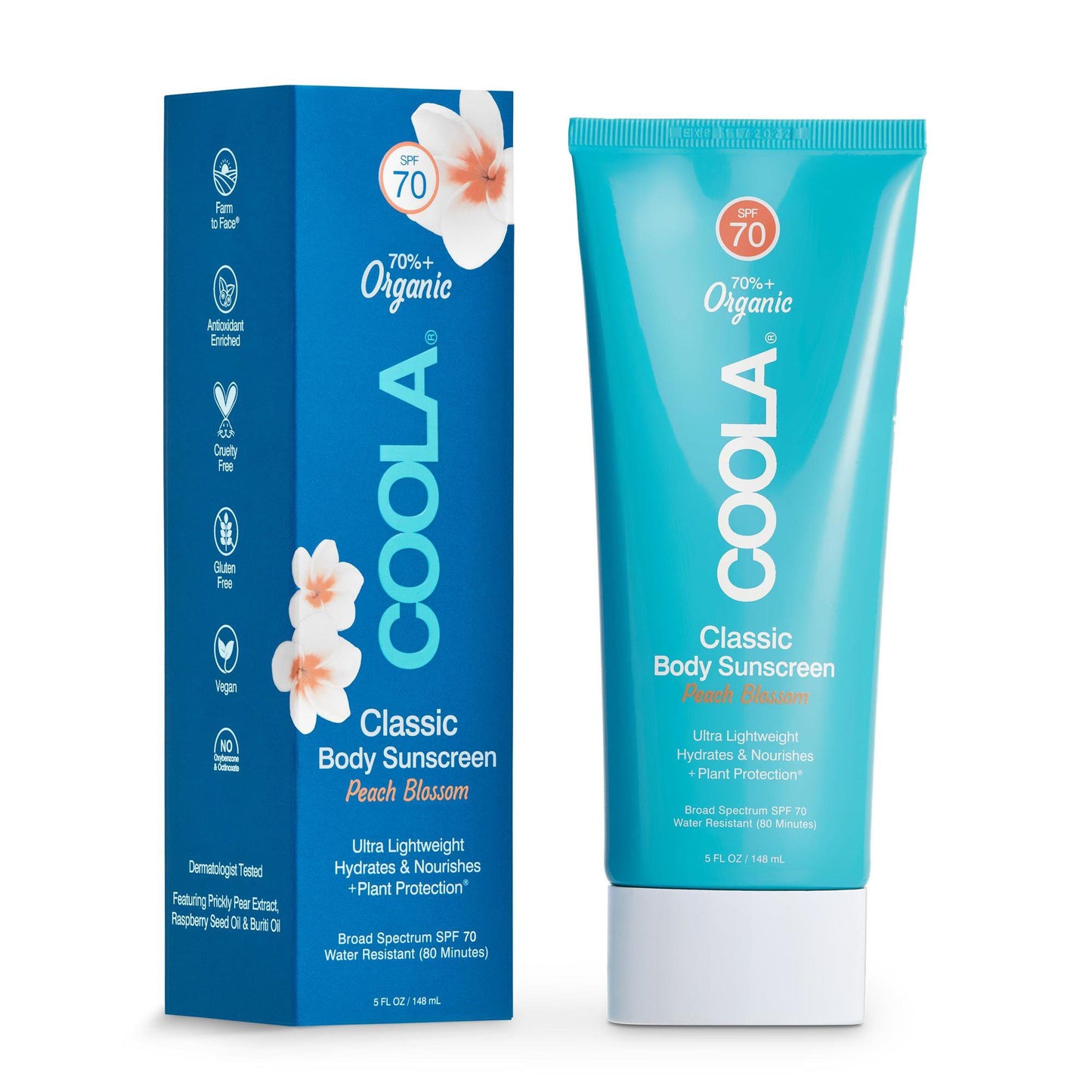 Sunscreen COOLA®Classic SPF 70 Lotion 5 oz. Tube CL10019