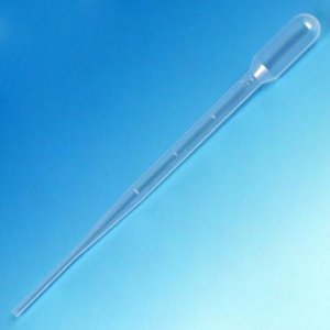 Globe Scientific Graduated Transfer Pipette, 5 mL, 1.8 mL Draw Volume 137040