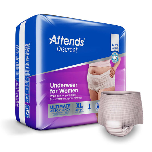 Attends® Discreet Women's Underwear, Level 5, X-Large ADUF40