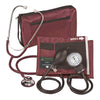 Reusable Aneroid / Stethoscope Set Veridian 27.9 to 41.6 cm Adult Cuff Dual Head General Exam Stethoscope - 02-12704