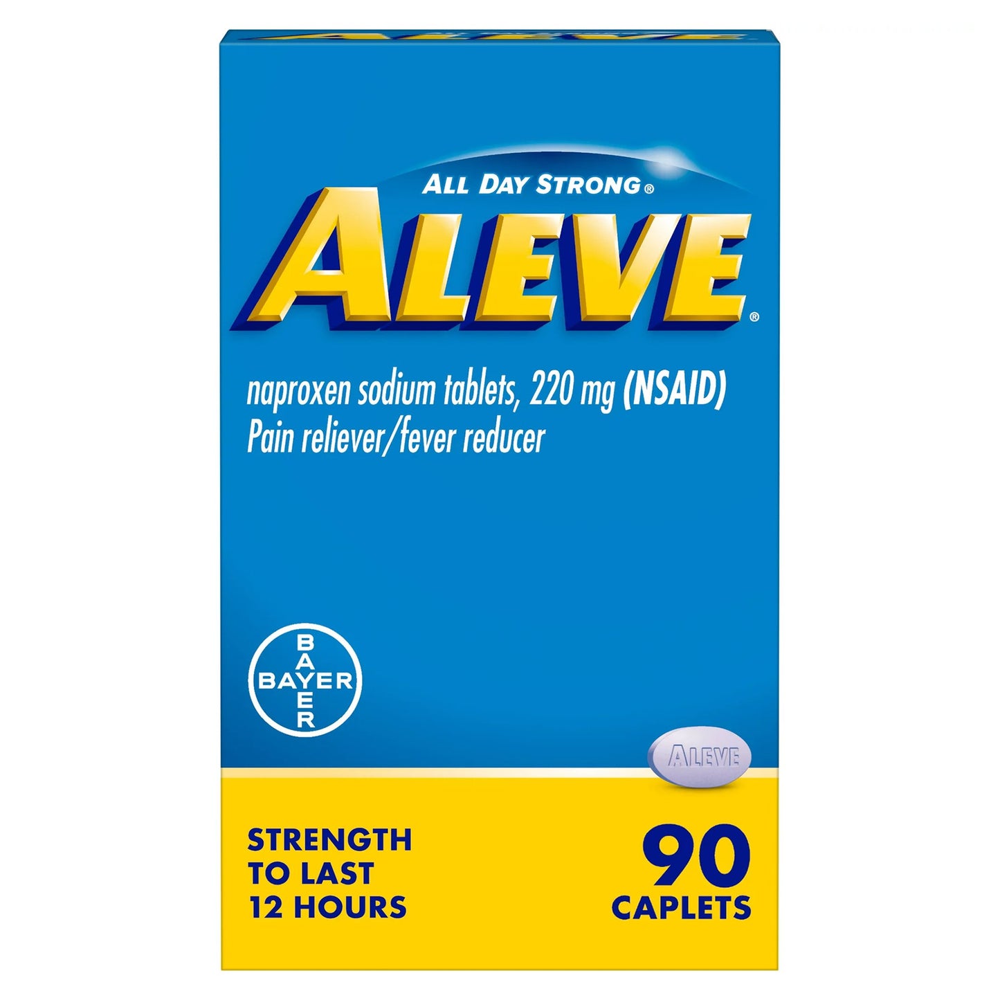 Aleve® Naproxen Sodium Caplets 00280600010