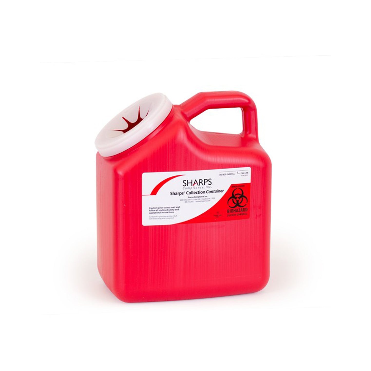 The Sharps Disposal by Mail System® Pro-Tec® Mailback Sharps Collector, 2 Gal. 12000-012