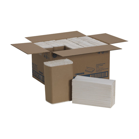 Paper Towel Pacific Blue Basic™ C-Fold 10-1/10 X 13-1/5 Inch - 25190