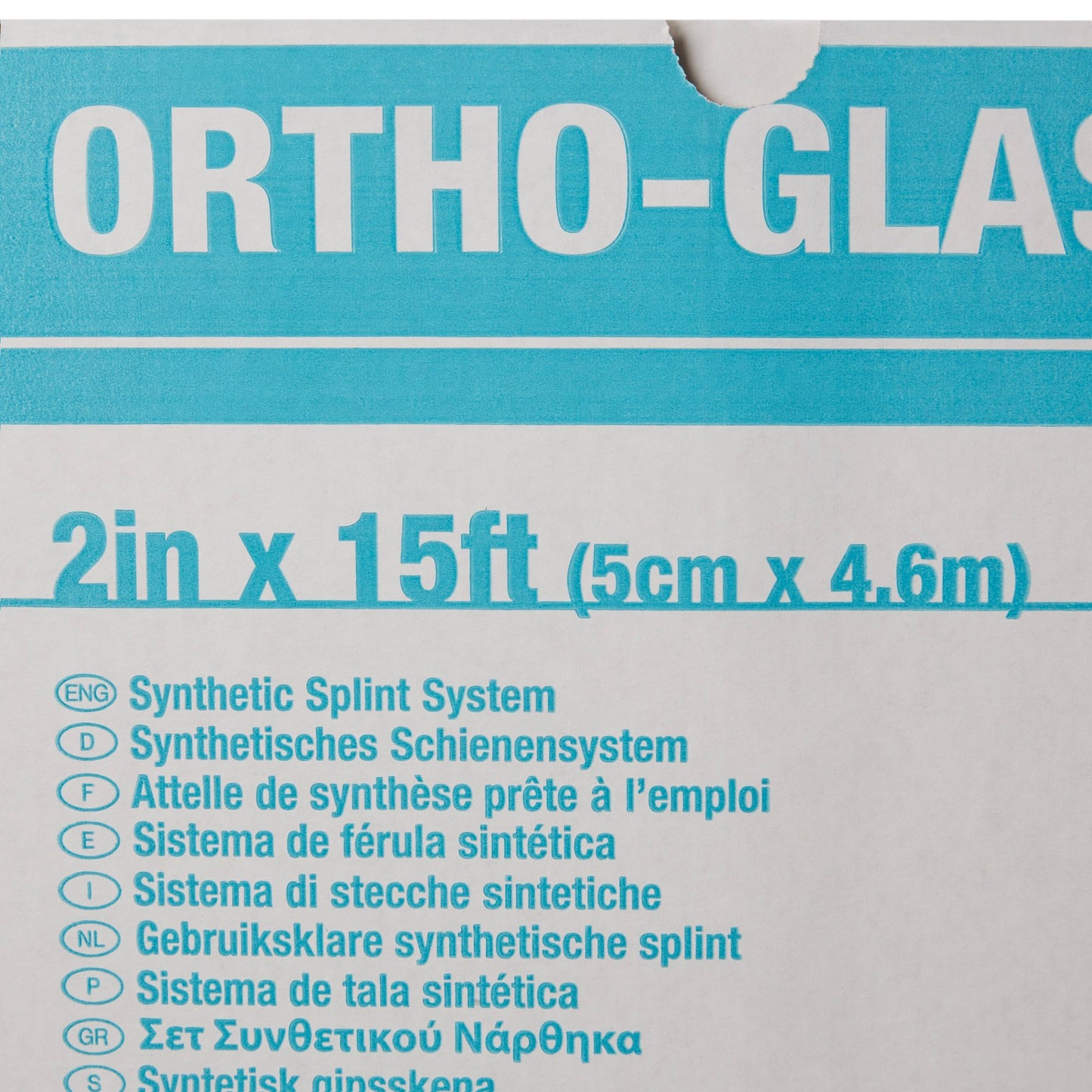 Ortho-Glass® Splint Roll, White, 2 Inch x 5 Yard OG-2L2