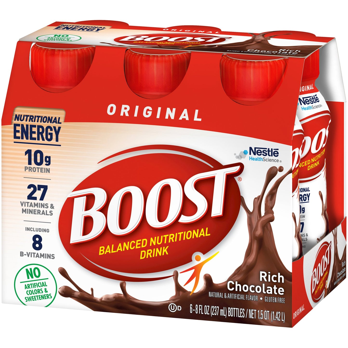 Boost® Original Chocolate Balanced Nutritional Drink, 8-ounce bottle 00041679675366