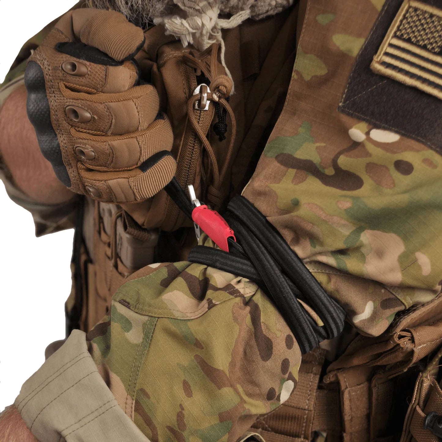 Tactical Windlass Tourniquet MyMedic Rapid 54 Inch Length Military Nylon / Rubber RTS-SPL-BLD-RTS-BLK-X-BST-EA