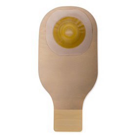 Hollister Premier One-Piece Drainable Transparent Ostomy Pouch, 12 Inch Length, 1 Inch Stoma 8284, Box of 5