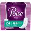 Bladder Control Pad Poise® 11 Inch Light Absorbency Polymer Core One Size Fits Most - 48536