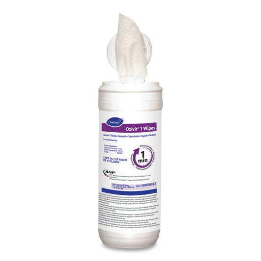 Oxivir® 1 Surface Disinfectant Cleaner Wipes, Canister DVO100850922