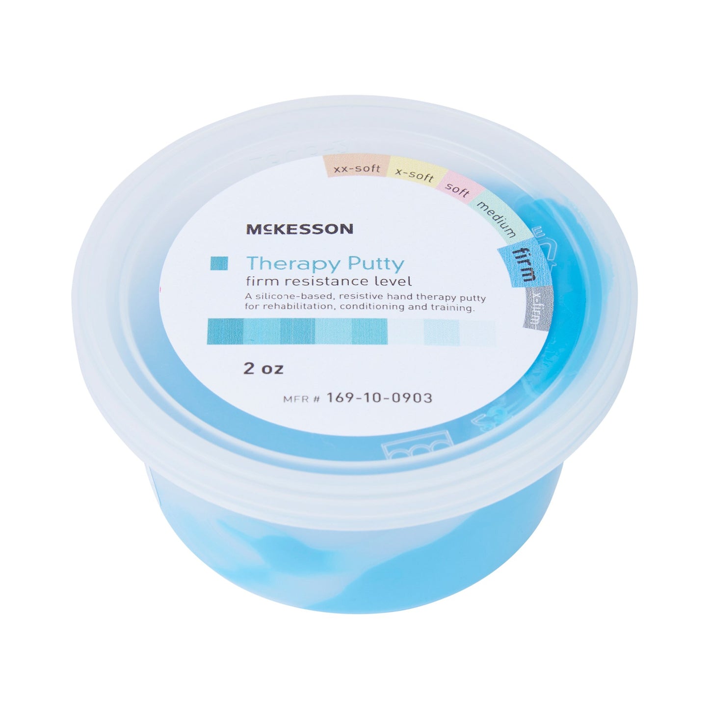 McKesson Therapy Putty, Blue, Firm, 2-ounce canister 169-10-0903