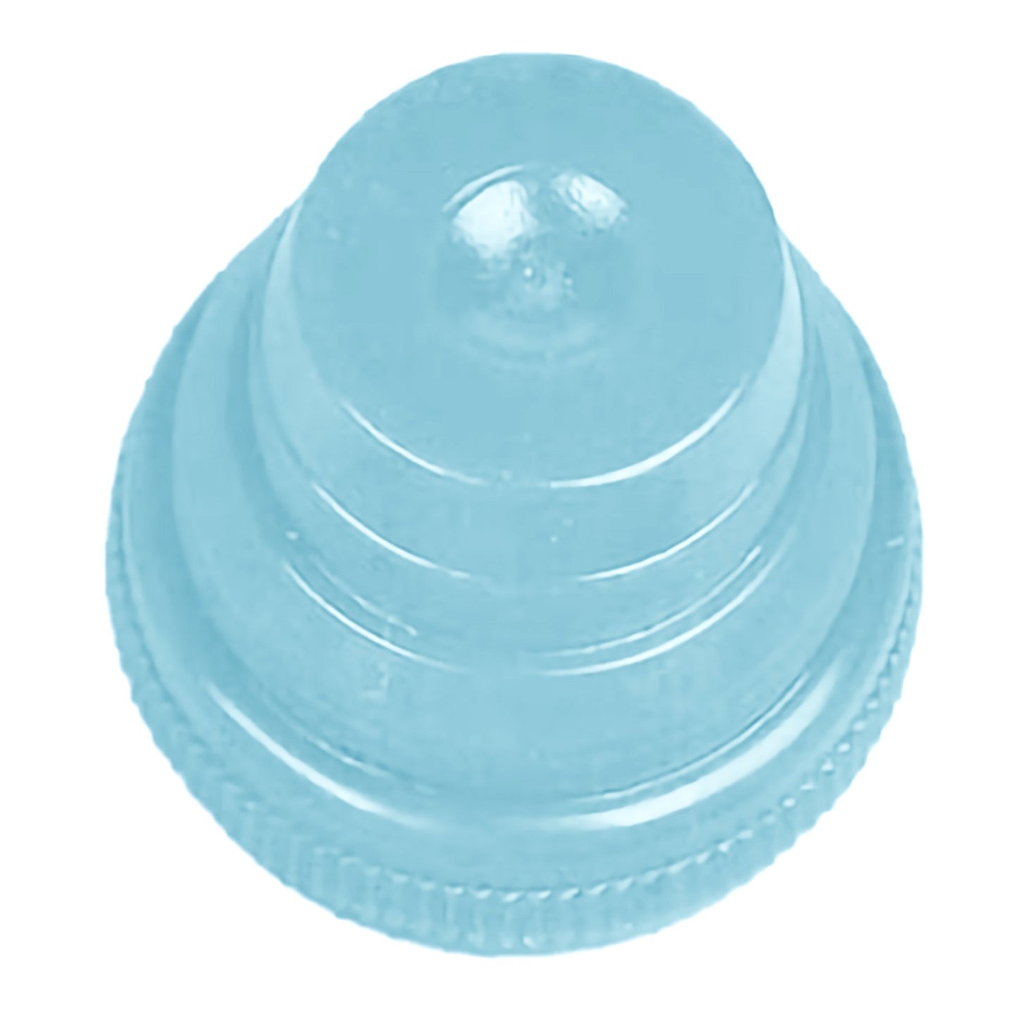 Globe® Scientific Tube Closure Polyethylene Plug Cap Light Blue For use with 10, 12, 13 and 16 mm Tubes Secondary Tube 5529