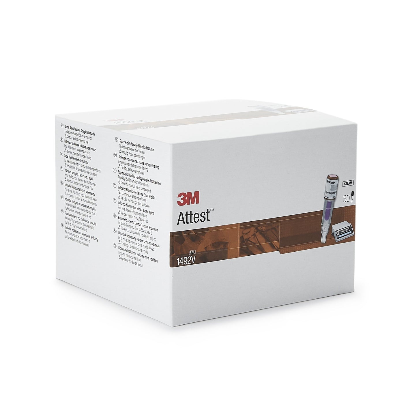 3M™ Attest™ Super Rapid Readout Sterilization Biological Indicator Vial 1492V