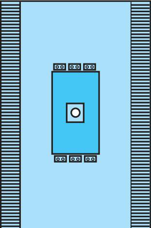 Cardinal Health™ Sterile Orthopedic U-Drape, 60 x 72 Inch 8476