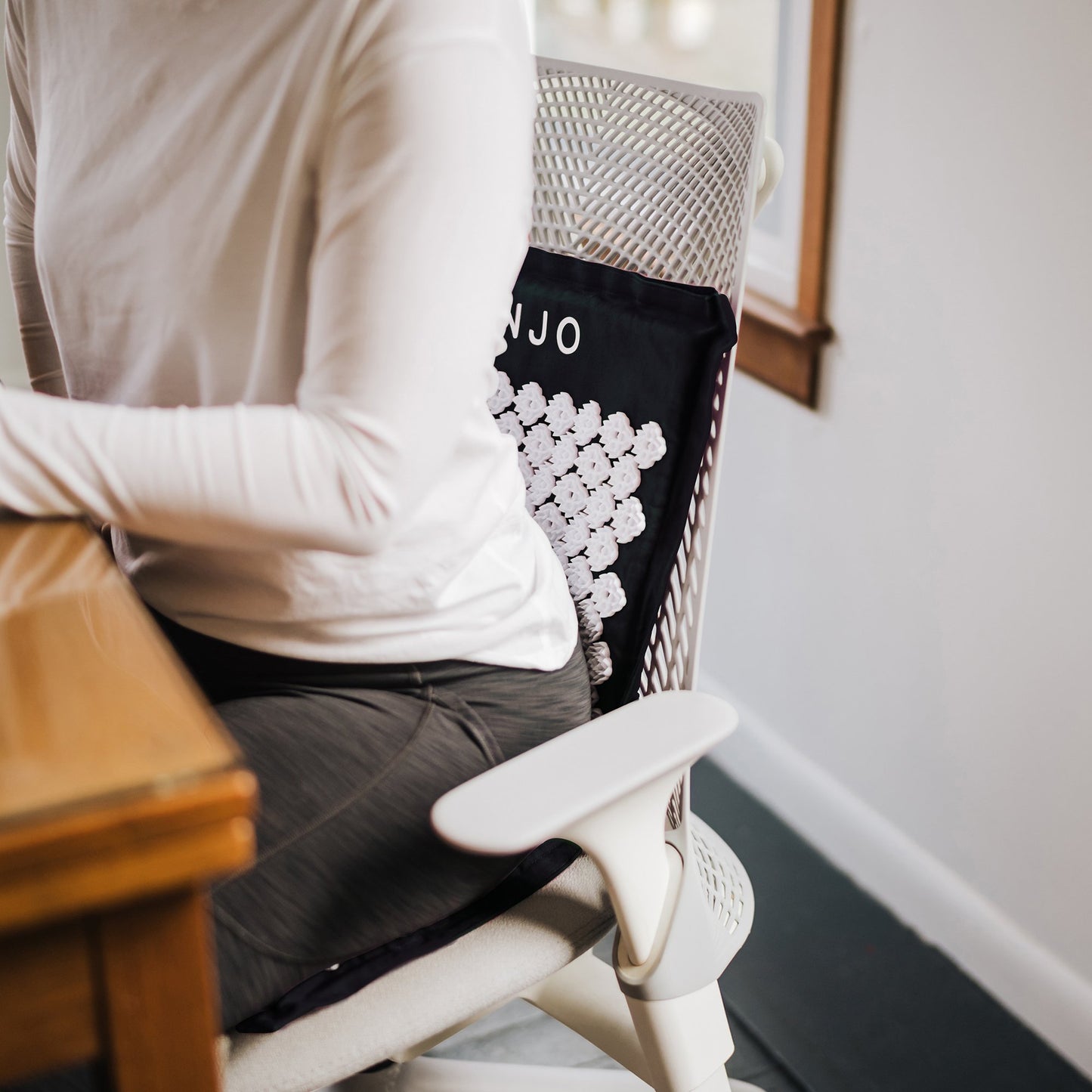 Kanjo Memory Foam Acupressure Mat Set, Black KANONYM