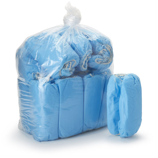 Shoe Cover McKesson X-Large Shoe High Without Tread Blue NonSterile - 16-3515