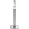 Hand Hygiene Dispenser Purell® Messenger® ES8 White ABS Plastic Automatic 1200 mL Floor Stand - 7308-DS-SLV