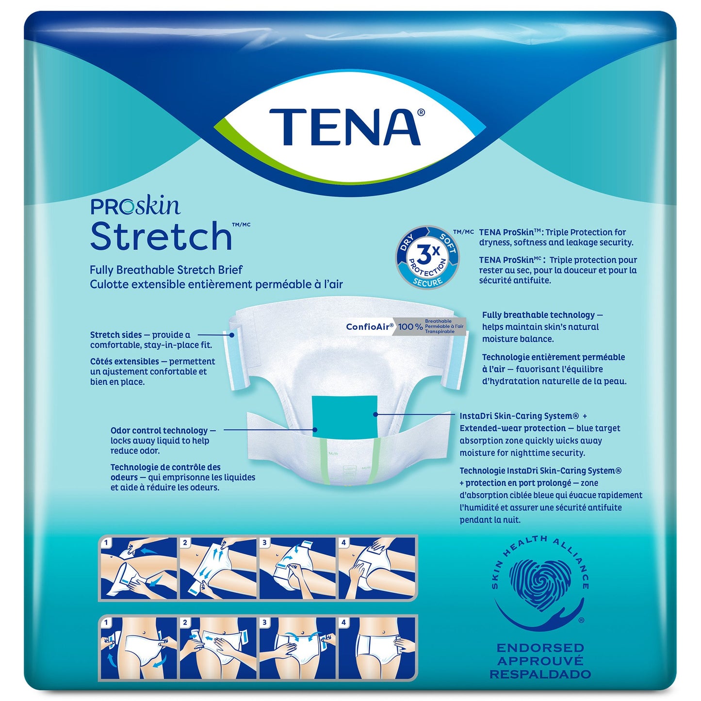 Tena® Stretch™ Bariatric Super Incontinence Brief 61391