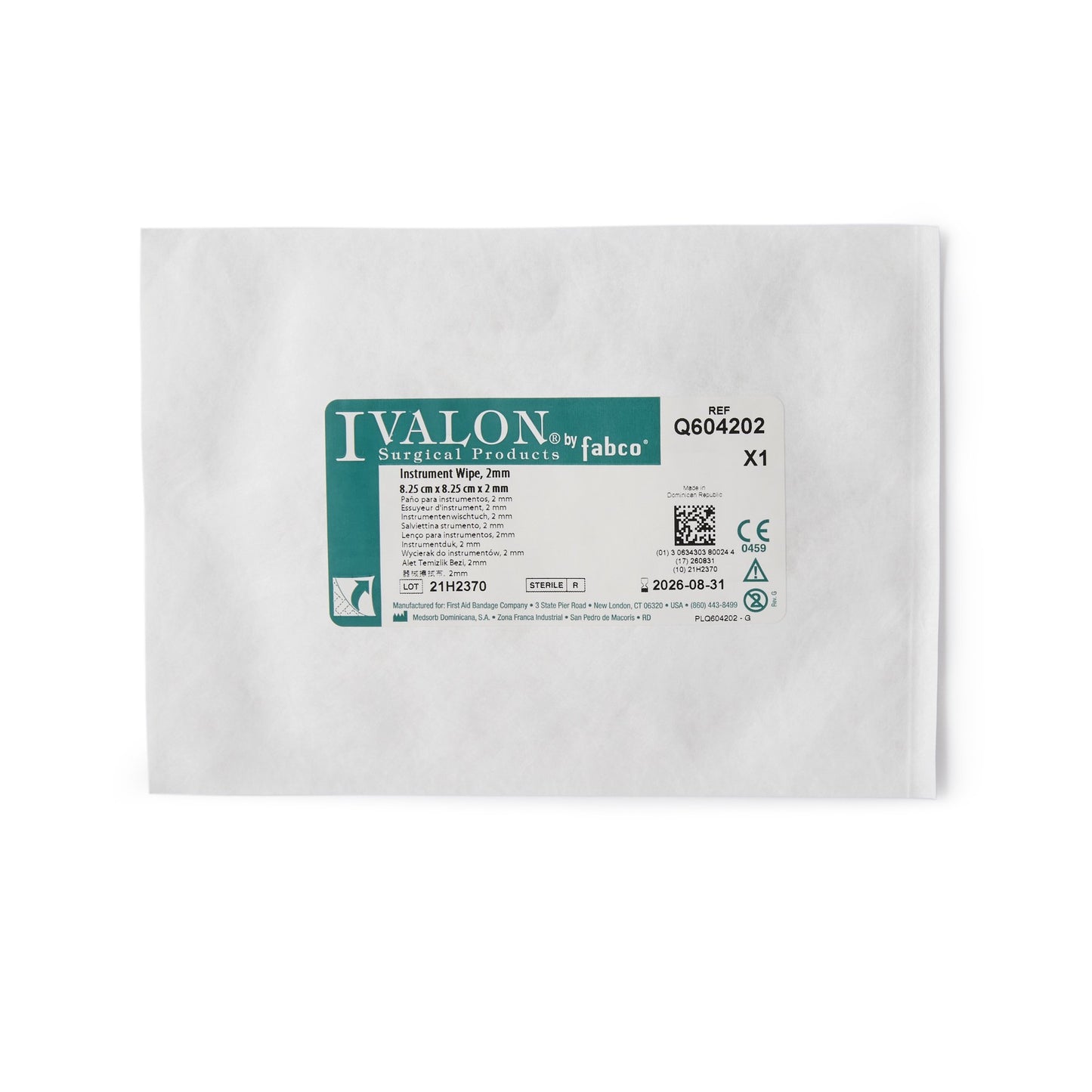 Ivalon® Instrument Wipe Q604202
