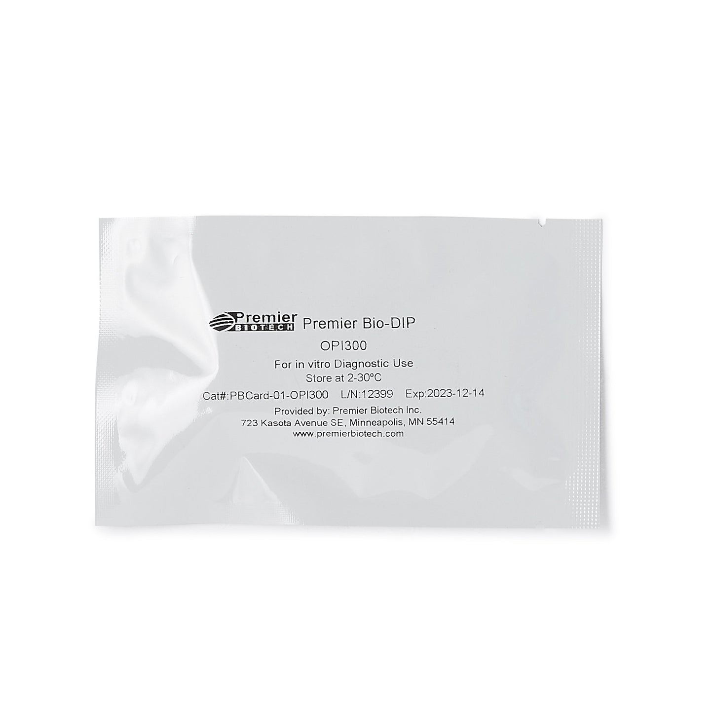 Premier Bio-Dip Single Drug (Opiates) Drugs of Abuse Test PDA-OPI3-25