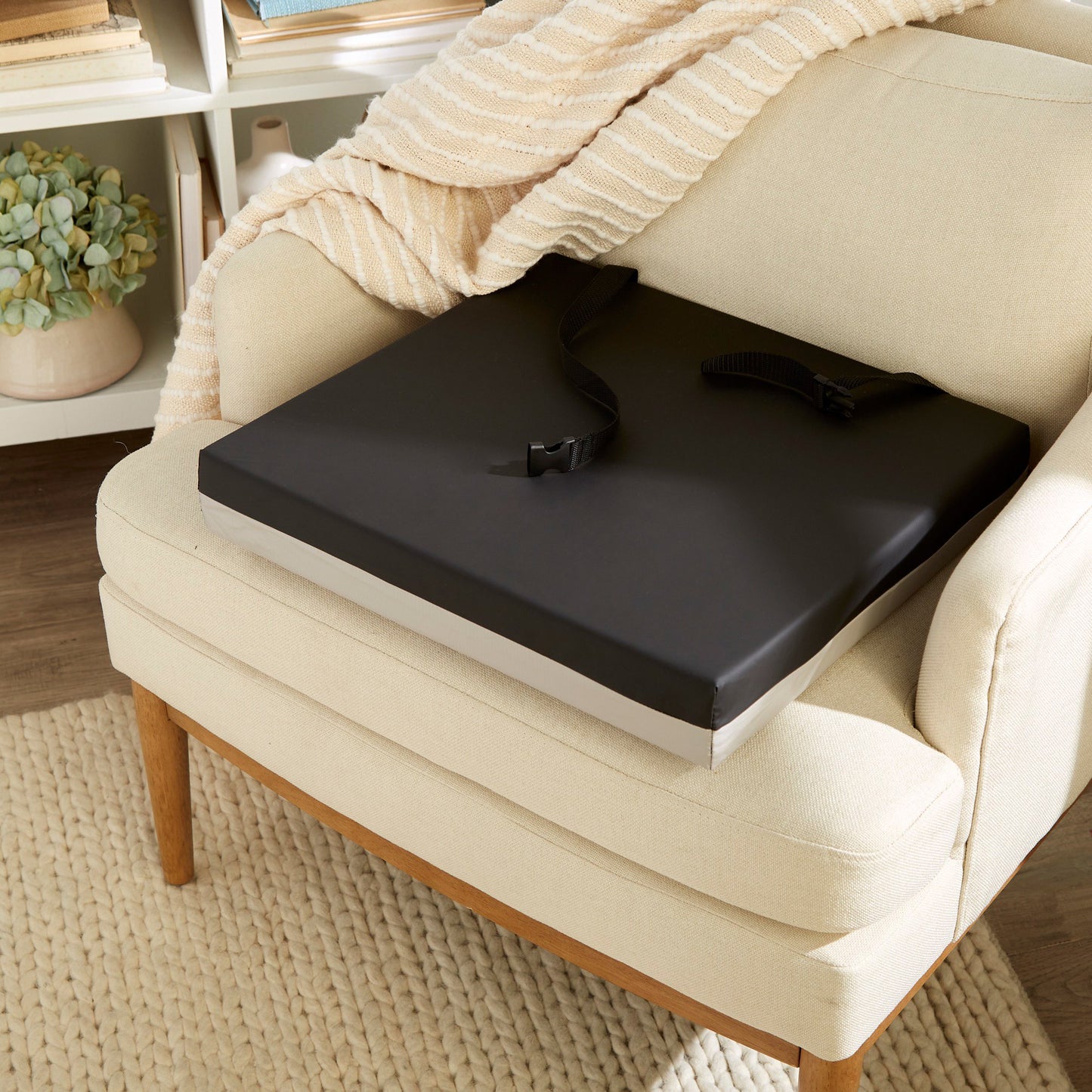 McKesson Foam Seat Cushion, 20 x 18 x 3 Inch 170-71008