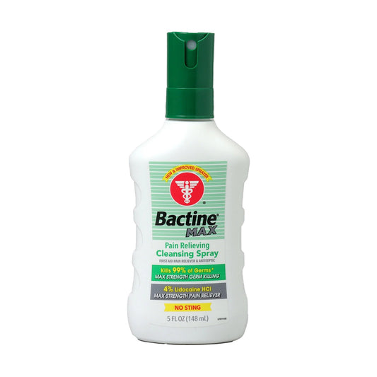 Emerson Healthcare Bactine Max Pain Relieving Cleansing Spray 36519781115, 1 Each