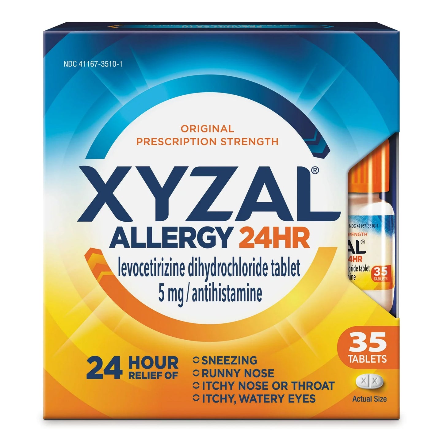 Xyzal® Allergy 24 HR Tablets 04116735101