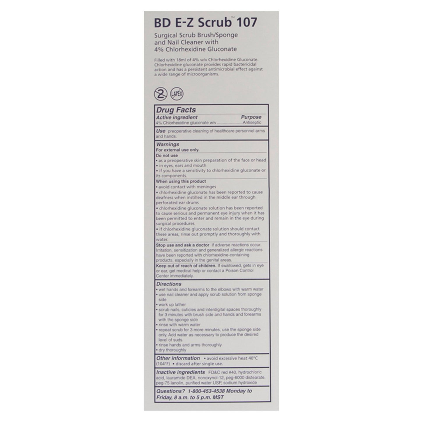 E-Z Scrub™ Red Impregnated Scrub Brush 371073