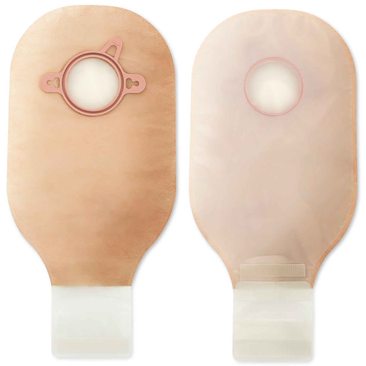 New Image™ Two-Piece Drainable Ultra Clear Ostomy Pouch, 12 Inch Length, 2¾ Inch Flange 18004