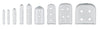 Instrument Tip Guard Tip-It™ Equal Number Of Sizes Plus 5, Assorted, Vented, Clear - 3-2510C