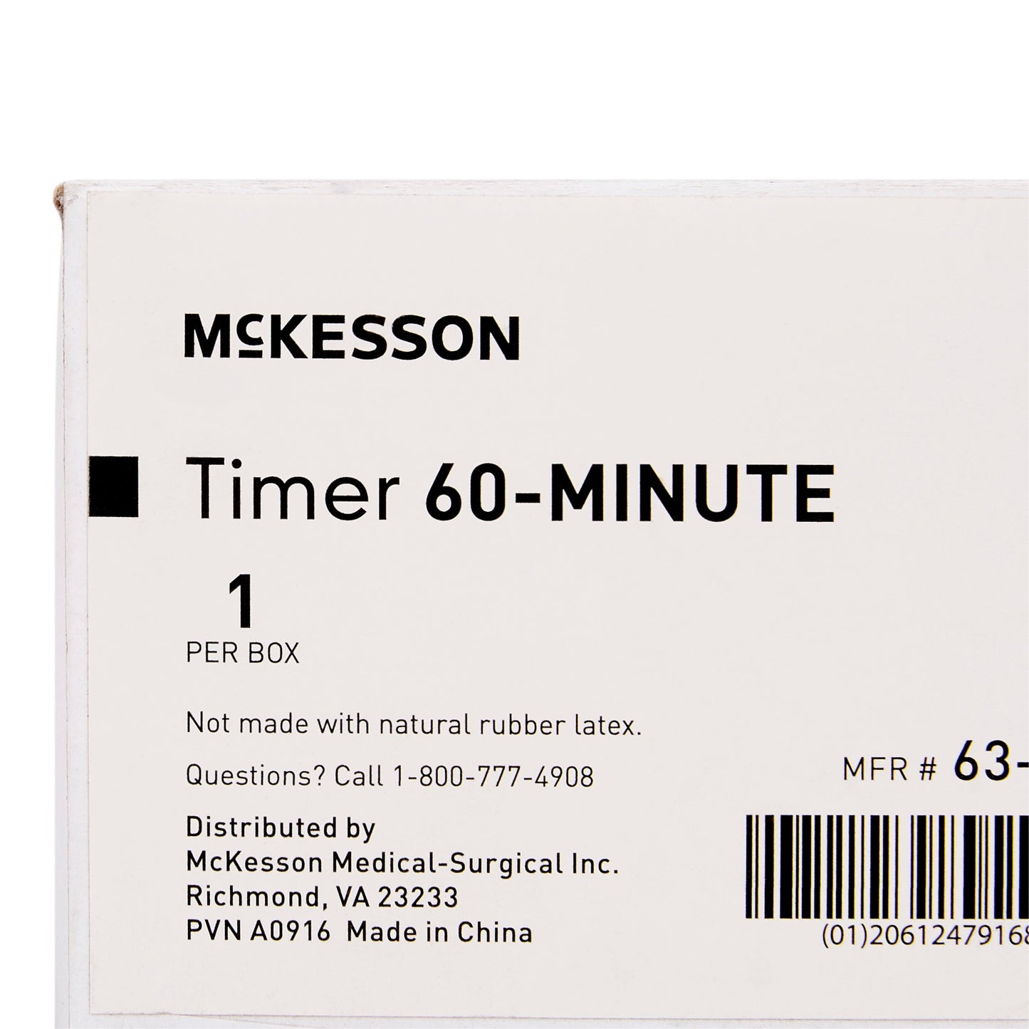 McKesson Mechanical Timer 63-4450