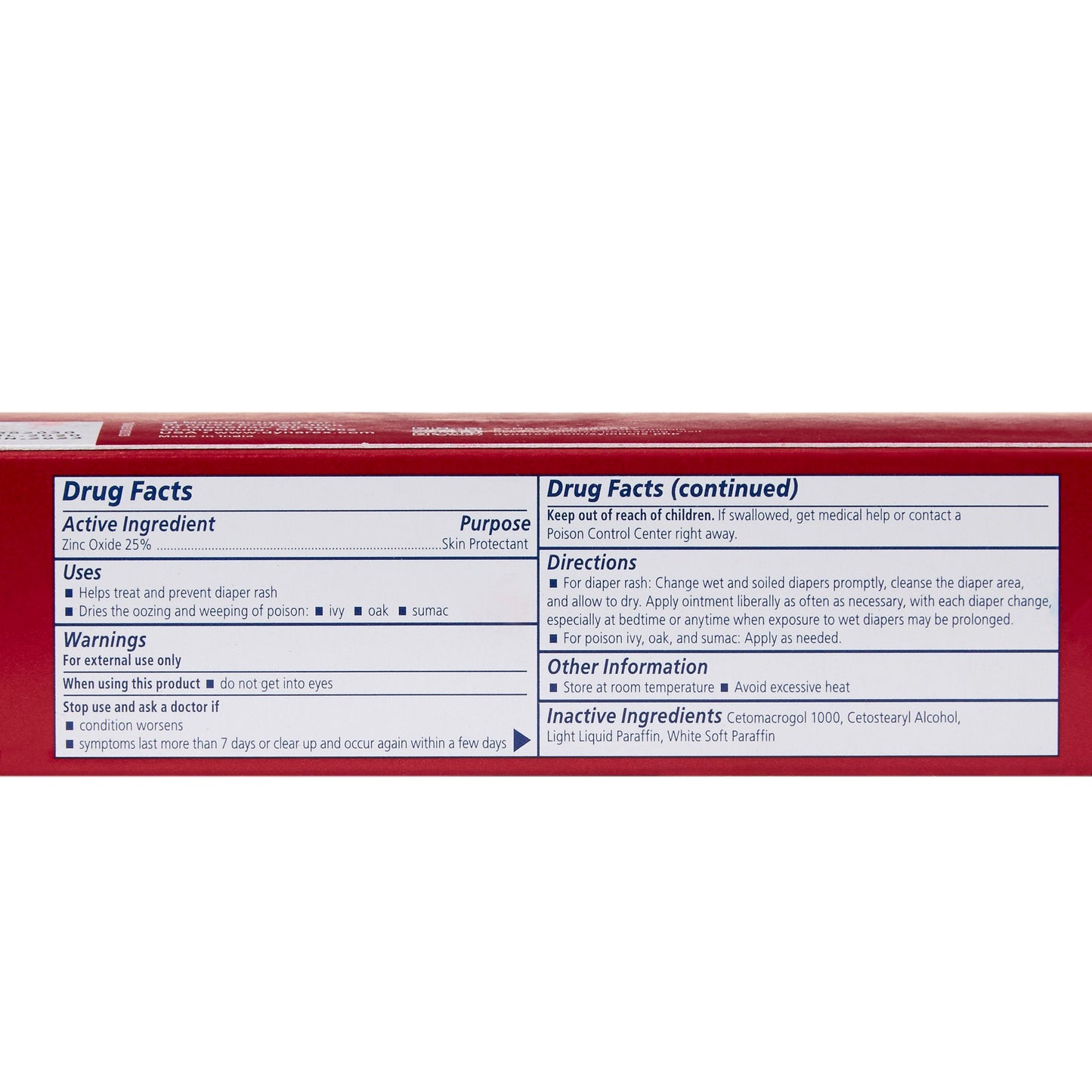 Dynarex Zinc Oxide Skin Protectant, Scented, 2 Oz Tube 1191