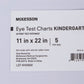 McKesson Preschool Eye Test Chart 63-3052