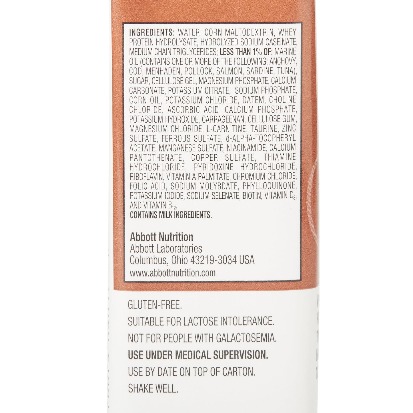 Vital® High Protein Peptide-Based Therapeutic Nutrition for Tolerance, 8 oz. 64820