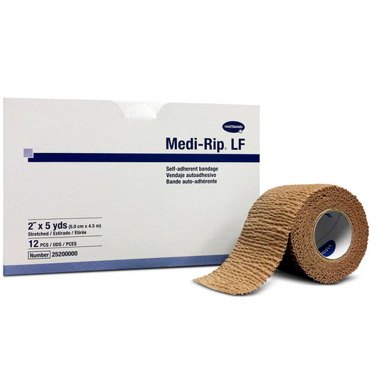 Medi-Rip® Self-adherent Closure Cohesive Bandage, 2 Inch x 5 Yard 25200000