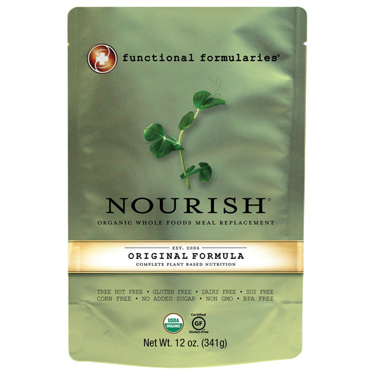 Pediatric Oral Supplement Nourish® Vegetable / Rice Flavor 12 oz. Pouch Liquid Plant Based - NWS124