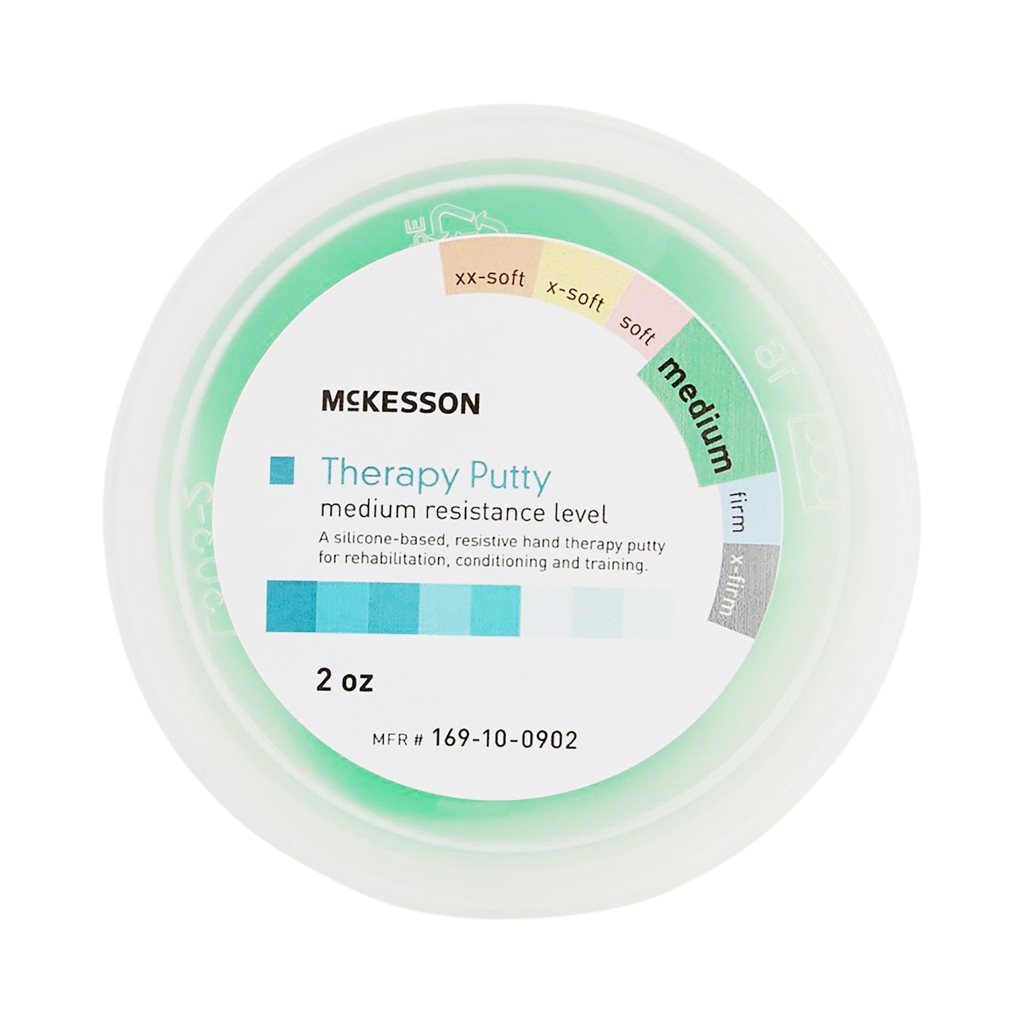 McKesson Therapy Putty, Green, Medium, 2 oz. 169-10-0902